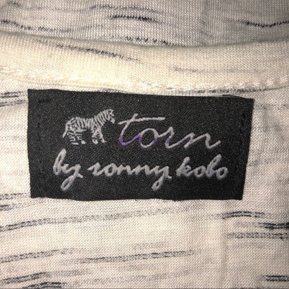 Authentic Torn by Ronny Kobo Aztec Geometric Tee - Picture 3 of 4